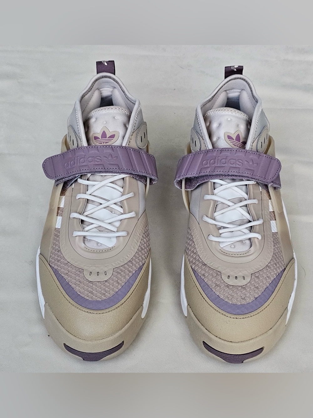 👟 adidas Streetball III FZ5815 Sneakers Men’s Size 14 Beige Purple